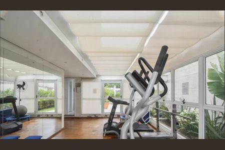 Apartamento para alugar com 130m², 2 quartos e 2 vagas Apartamento para alugar com 130m², 2 quartos e 2 vagasÁrea comum - Academia