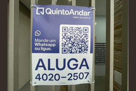 Apartamento para alugar com 44m², 2 quartos e 1 vagaPlaca instalada em 26/05/2026, n NYWW-98