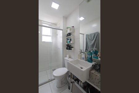 Apartamento para alugar com 55m², 2 quartos e sem vagaBanheiro da Suite
