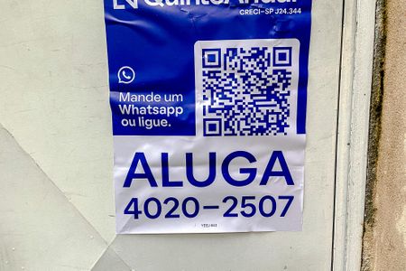 Plaquinha de kitnet/studio para alugar com 1 quarto, 15m² em Perdizes, São Paulo