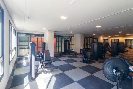 Studio para alugar com 24m², 1 quarto e sem vaga Studio para alugar com 24m², 1 quarto e sem vagaAcademia