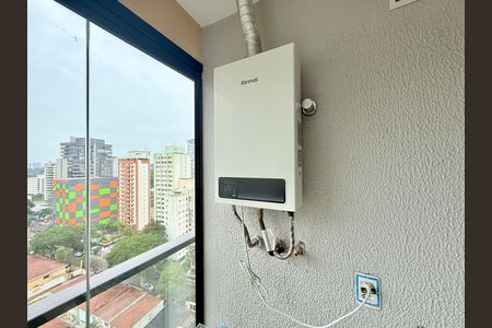 Studio para alugar com 28m², 1 quarto e 1 vaga Studio para alugar com 28m², 1 quarto e 1 vagaSacada