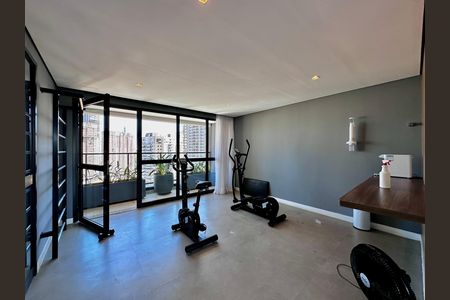 Studio para alugar com 28m², 1 quarto e 1 vaga Studio para alugar com 28m², 1 quarto e 1 vagaAcademia