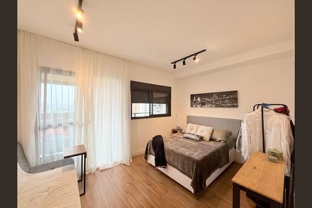 Studio para alugar com 28m², 1 quarto e 1 vaga Studio para alugar com 28m², 1 quarto e 1 vagaQuarto