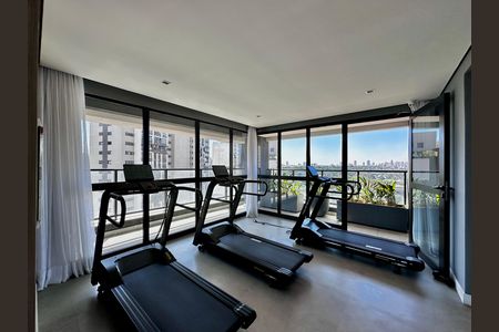 Studio para alugar com 28m², 1 quarto e 1 vaga Studio para alugar com 28m², 1 quarto e 1 vagaAcademia