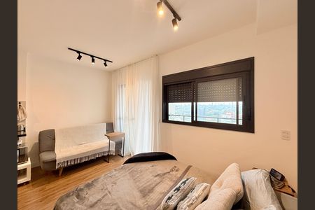 Studio para alugar com 28m², 1 quarto e 1 vaga Studio para alugar com 28m², 1 quarto e 1 vagaQuarto