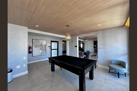 Studio para alugar com 28m², 1 quarto e 1 vaga Studio para alugar com 28m², 1 quarto e 1 vagaEspaço de Jogos