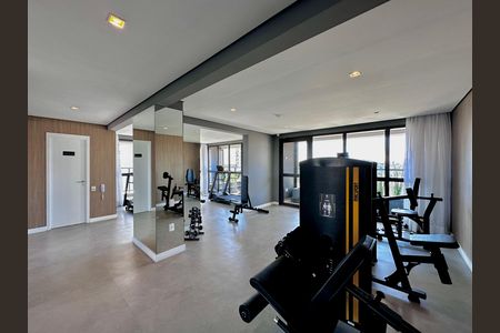 Studio para alugar com 28m², 1 quarto e 1 vaga Studio para alugar com 28m², 1 quarto e 1 vagaAcademia