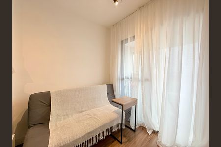 Studio para alugar com 28m², 1 quarto e 1 vaga Studio para alugar com 28m², 1 quarto e 1 vagaQuarto