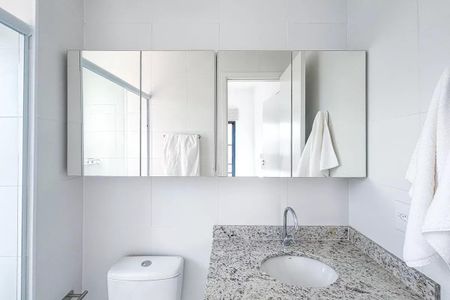 Studio para alugar com 24m², 1 quarto e sem vaga Studio para alugar com 24m², 1 quarto e sem vagaBanheiro