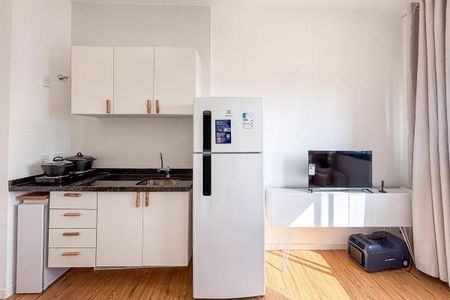 Studio para alugar com 24m², 1 quarto e sem vaga Studio para alugar com 24m², 1 quarto e sem vagaCozinha
