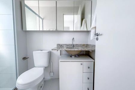 Studio para alugar com 24m², 1 quarto e sem vaga Studio para alugar com 24m², 1 quarto e sem vagaBanheiro