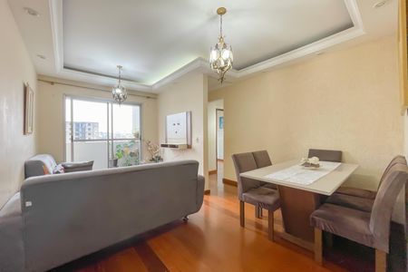 Sala de apartamento à venda com 2 quartos, 64m² em Jaguaribe, Osasco