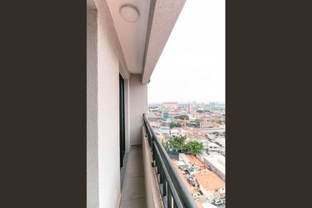 Varanda de kitnet/studio para alugar com 1 quarto, 27m² em Belenzinho, São Paulo
