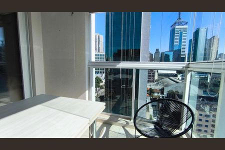 Varanda de apartamento para alugar com 1 quarto, 46m² em Paraíso, São Paulo