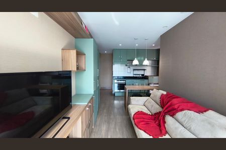 Sala de apartamento para alugar com 1 quarto, 46m² em Paraíso, São Paulo