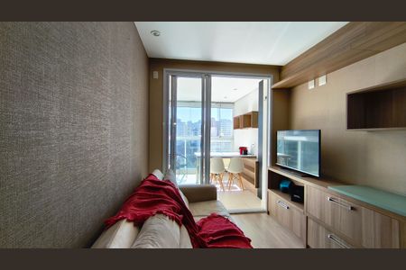 Sala de apartamento para alugar com 1 quarto, 46m² em Paraíso, São Paulo