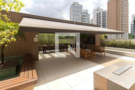 Área comum - Churrasqueira de apartamento para alugar com 1 quarto, 46m² em Paraíso, São Paulo