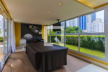 Área comum - Sala de Jogos de apartamento para alugar com 1 quarto, 46m² em Paraíso, São Paulo