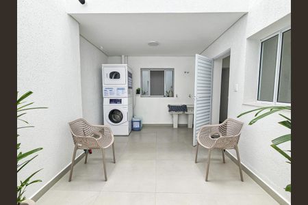 Studio para alugar com 25m², 1 quarto e sem vagaLavanderia