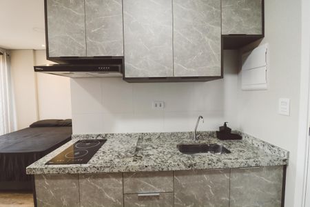 Apartamento à venda com 26m², 1 quarto e sem vaga Apartamento à venda com 26m², 1 quarto e sem vagaCozinha e Área de Serviço