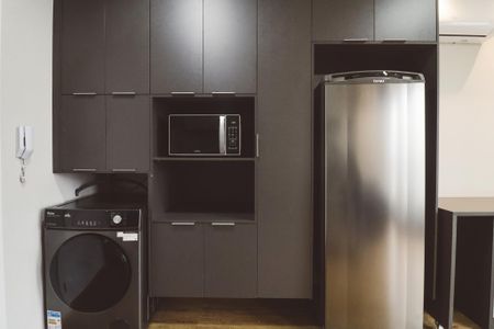 Apartamento à venda com 26m², 1 quarto e sem vaga Apartamento à venda com 26m², 1 quarto e sem vagaCozinha e Área de Serviço