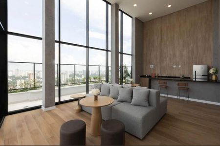 Apartamento para alugar com 27m², 1 quarto e 1 vaga Apartamento para alugar com 27m², 1 quarto e 1 vagaHall Social