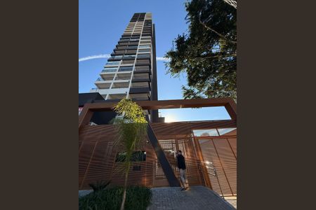 Apartamento para alugar com 27m², 1 quarto e 1 vaga Apartamento para alugar com 27m², 1 quarto e 1 vagaFachada