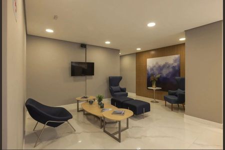 Apartamento para alugar com 27m², 1 quarto e 1 vaga Apartamento para alugar com 27m², 1 quarto e 1 vagaHall Social