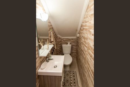 Casa de condomínio à venda com 76m², 2 quartos e 1 vagaSala - Lavabo
