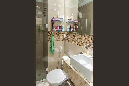 Casa de condomínio à venda com 76m², 2 quartos e 1 vagaBanheiro