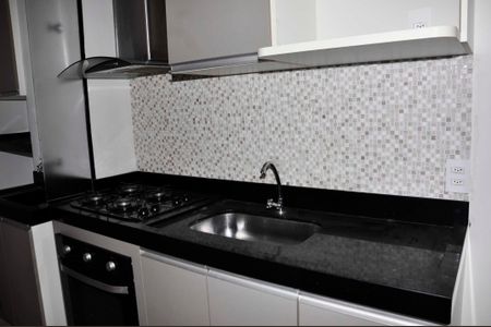 Apartamento à venda com 40m², 2 quartos e 1 vaga Apartamento à venda com 40m², 2 quartos e 1 vagaDetalhe - Cozinha Americana