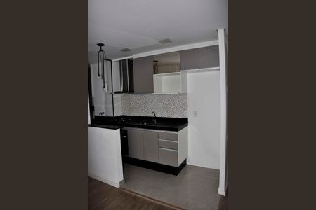Apartamento à venda com 40m², 2 quartos e 1 vaga Apartamento à venda com 40m², 2 quartos e 1 vagaDetalhe - Cozinha Americana