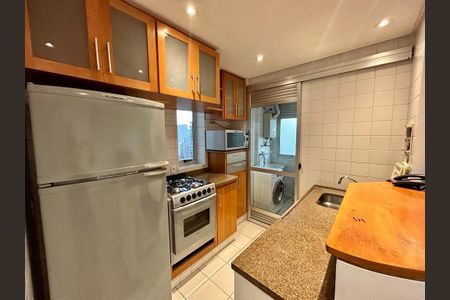 Cozinha de apartamento para alugar com 2 quartos, 75m² em Moema, São Paulo