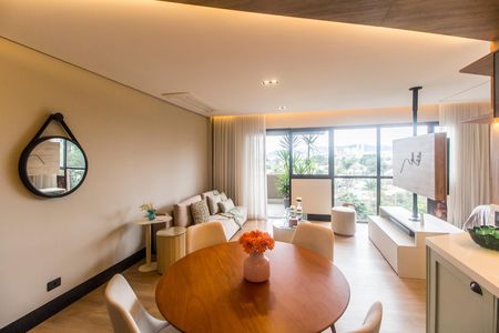 Sala  de apartamento para alugar com 1 quarto, 62m² em Alphaville Industrial, Barueri