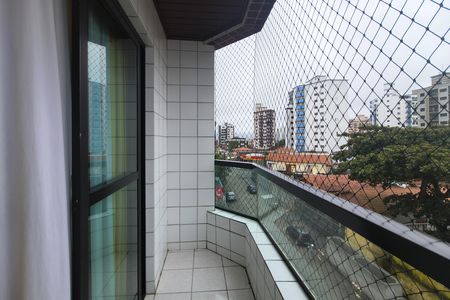 Sacada  de apartamento para alugar com 1 quarto, 55m² em Vila Assuncao, Praia Grande