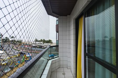 Sacada  de apartamento para alugar com 1 quarto, 55m² em Vila Assuncao, Praia Grande
