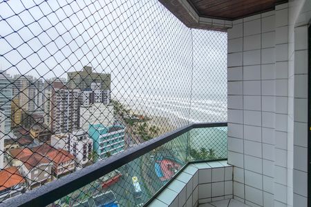 Sacada de apartamento para alugar com 1 quarto, 55m² em Cidade Ocian, Praia Grande