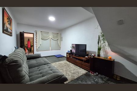 Sala  de casa à venda com 3 quartos, 100m² em Vila Camilópolis, Santo André