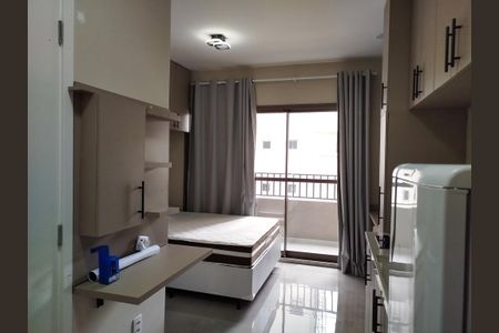 Studio com cozinha planejada de kitnet/studio à venda com 1 quarto, 23m² em Tatuapé, São Paulo
