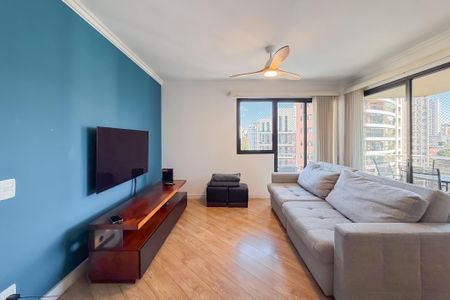 Sala de apartamento para alugar com 3 quartos, 124m² em Jardim Vila Mariana, São Paulo
