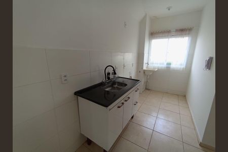 Cozinha de apartamento para alugar com 2 quartos, 42m² em Valentina Figueiredo, Ribeirão Preto