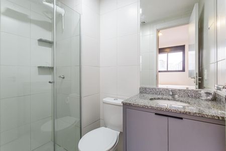 Apartamento à venda com 29m², 1 quarto e sem vaga Apartamento à venda com 29m², 1 quarto e sem vagaBanheiro da Suíte