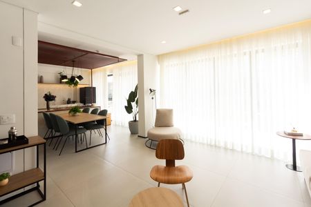 Apartamento à venda com 29m², 1 quarto e sem vaga Apartamento à venda com 29m², 1 quarto e sem vagaÁrea comum - Salão de festas