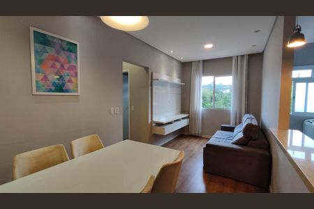 Sala de apartamento para alugar com 2 quartos, 48m² em Vila Correa, Ferraz de Vasconcelos