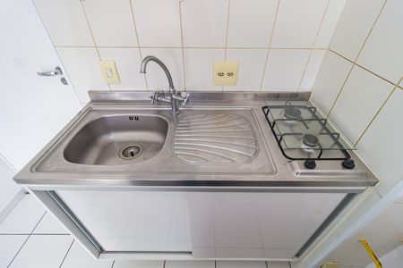 Apartamento para alugar com 33m², 1 quarto e sem vagaDetalhe - Cozinha