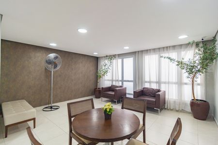 Apartamento para alugar com 33m², 1 quarto e sem vagaSalão de Festas