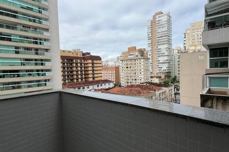 Varanda da Sala de apartamento para alugar com 2 quartos, 130m² em Gonzaga, Santos