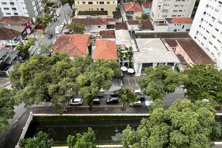 Vista da Sala de apartamento para alugar com 2 quartos, 125m² em Gonzaga, Santos