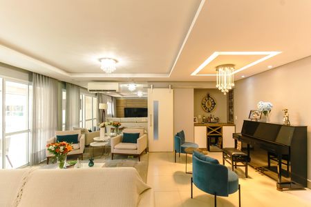 Apartamento à venda com 174m², 3 quartos e 3 vagas Apartamento à venda com 174m², 3 quartos e 3 vagasSala